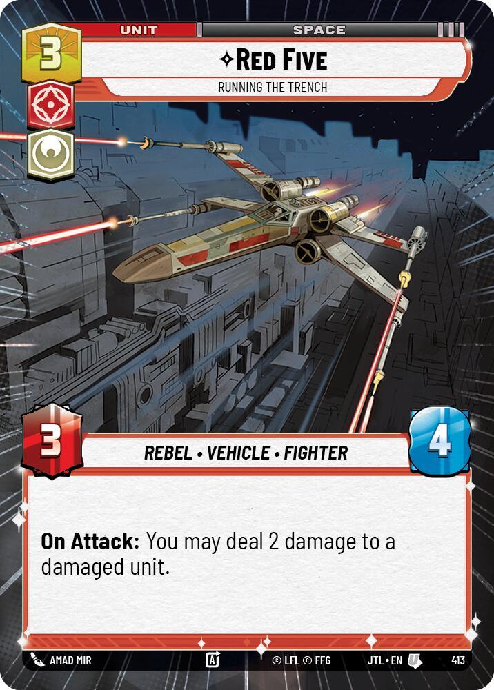 Red Five - Running the Trench (Hyperspace) (413) [Jump to Lightspeed] (ONLINE ORDER ONLY)