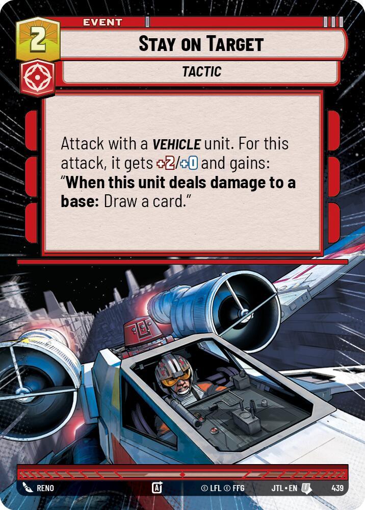 Stay on Target (Hyperspace) (439) [Jump to Lightspeed] (ONLINE ORDER ONLY)
