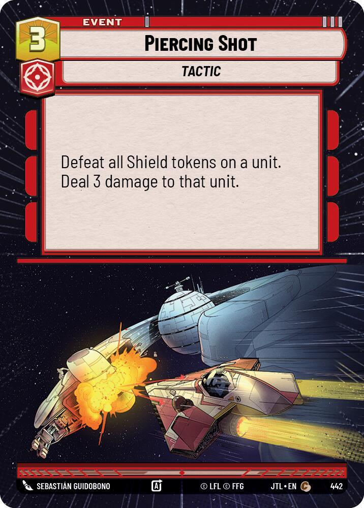 Piercing Shot (Hyperspace) (442) [Jump to Lightspeed] (ONLINE ORDER ONLY)