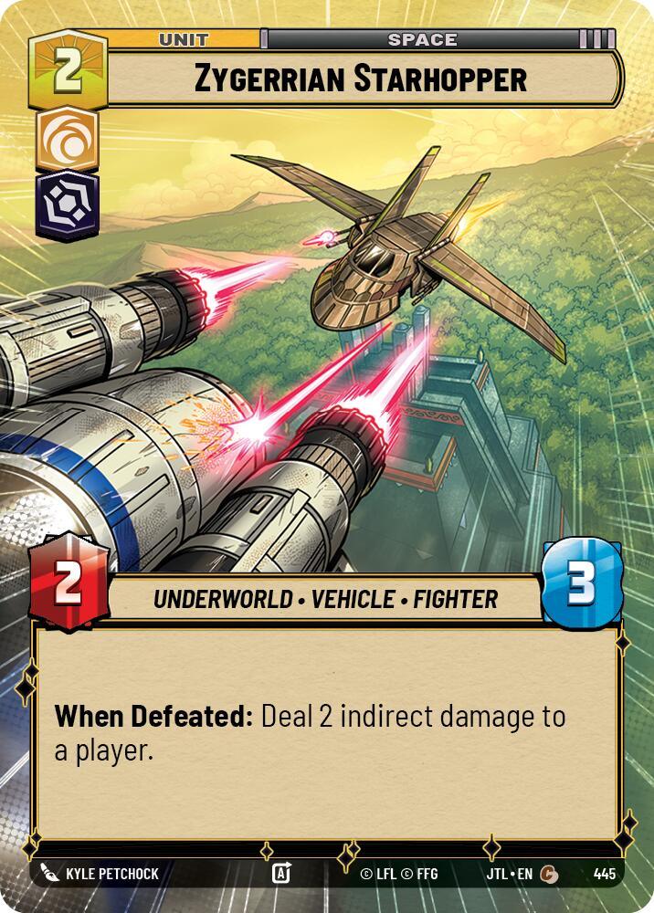 Zygerrian Starhopper (Hyperspace) (445) [Jump to Lightspeed] (ONLINE ORDER ONLY)