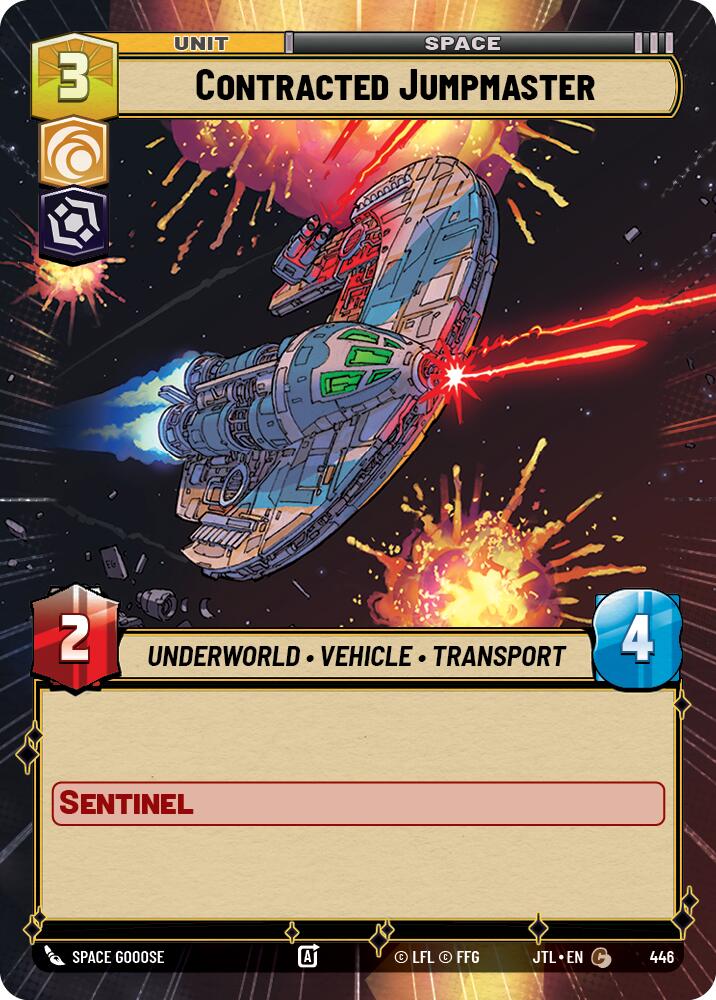 Contracted Jumpmaster (446) (Hyperspace) (446) [Jump to Lightspeed]