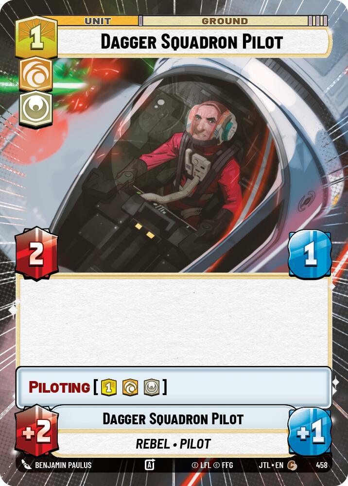 Dagger Squadron Pilot (Hyperspace) (458) [Jump to Lightspeed] (ONLINE ORDER ONLY)