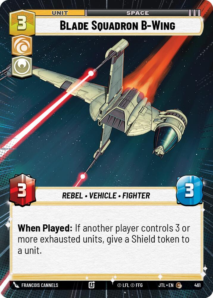 Blade Squadron B-Wing (Hyperspace) (461) [Jump to Lightspeed] (ONLINE ORDER ONLY)