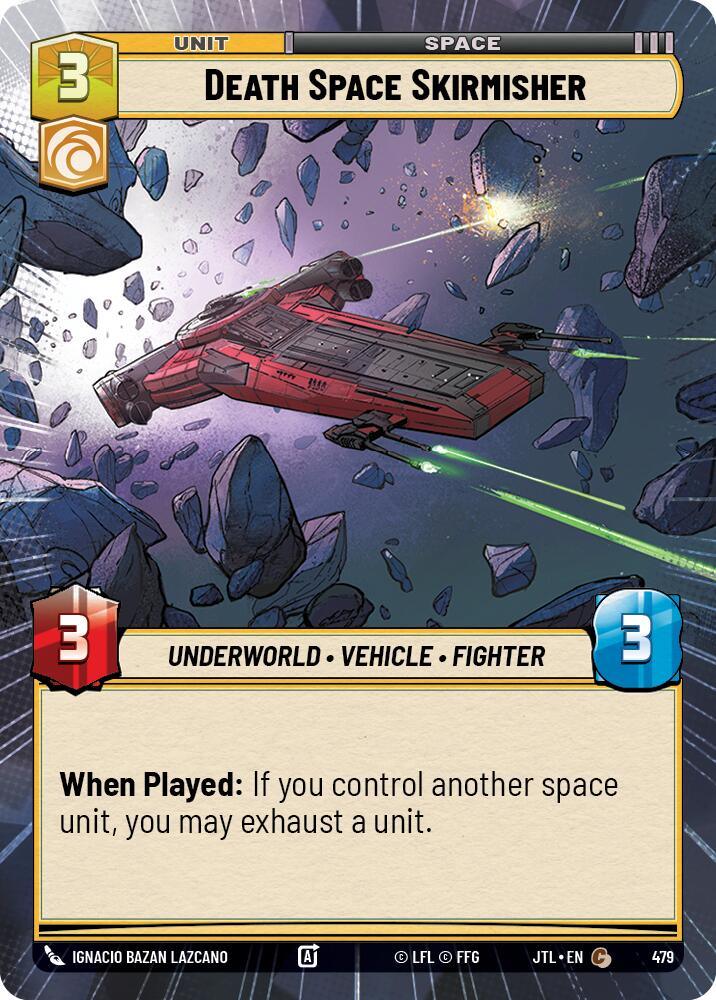 Death Space Skirmisher (Hyperspace) (479) [Jump to Lightspeed] (ONLINE ORDER ONLY)