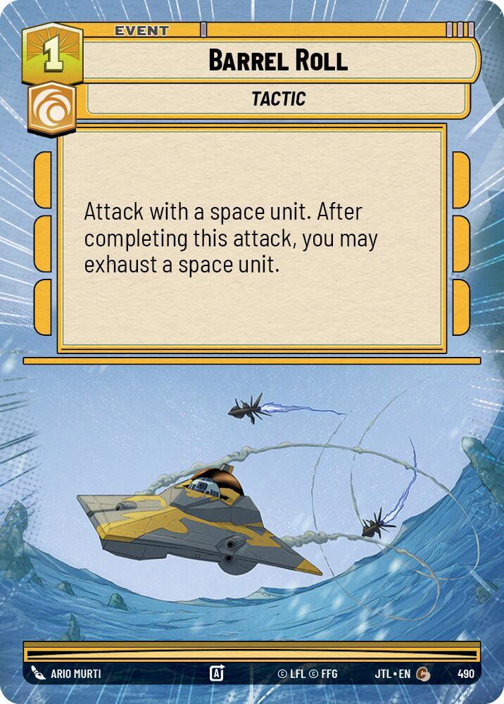 Barrel Roll (Hyperspace) (490) [Jump to Lightspeed] (ONLINE ORDER ONLY)