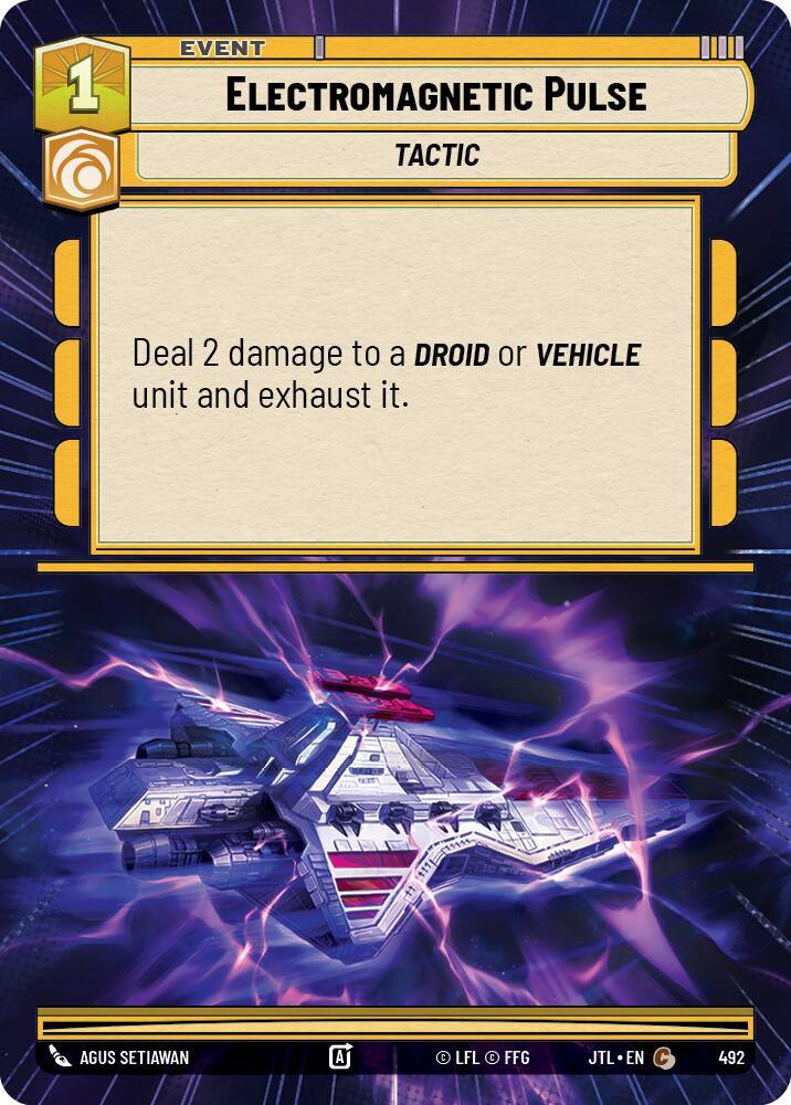 Electromagnetic Pulse (Hyperspace) (492) [Jump to Lightspeed] (ONLINE ORDER ONLY)