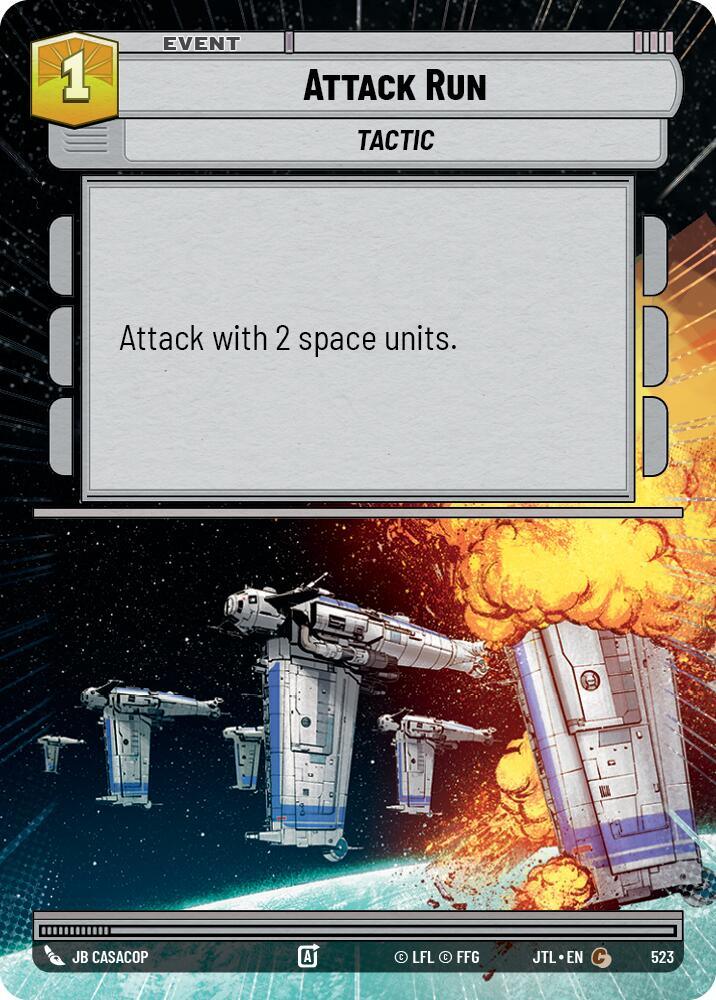 Attack Run (Hyperspace) (523) [Jump to Lightspeed] (ONLINE ORDER ONLY)