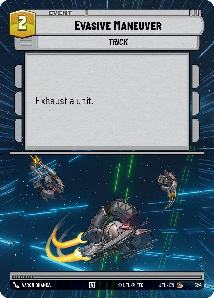 Evasive Maneuver (Hyperspace) (524) [Jump to Lightspeed] (ONLINE ORDER ONLY)