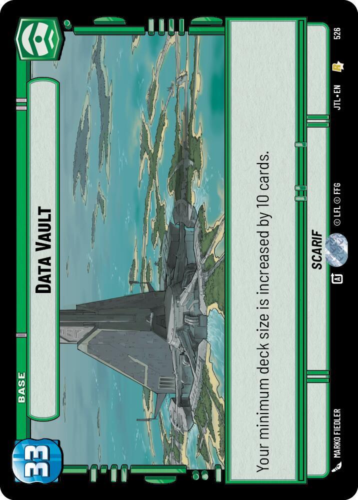 Data Vault (Foil) (526) [Jump to Lightspeed] (ONLINE ORDER ONLY)