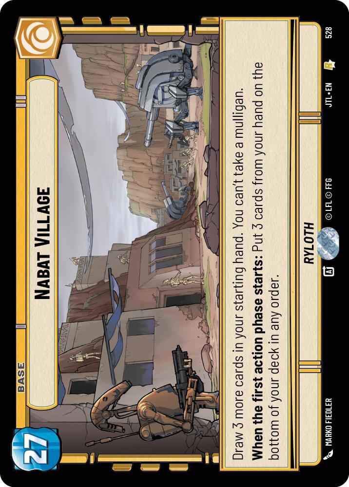 Nabat Village (Foil) (528) [Jump to Lightspeed] (ONLINE ORDER ONLY)