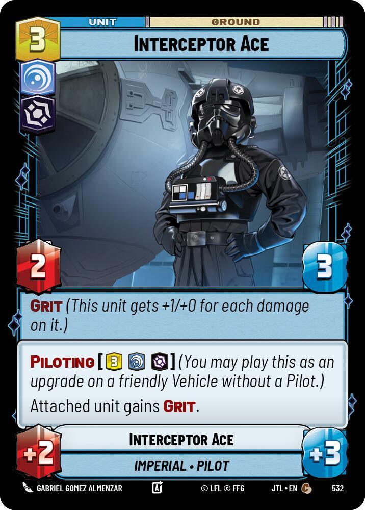 Interceptor Ace (Foil) (532) [Jump to Lightspeed] (ONLINE ORDER ONLY)