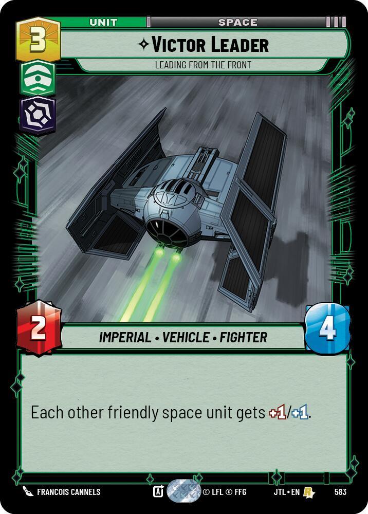 Victor Leader - Leading from the Front (Foil) (583) [Jump to Lightspeed] (ONLINE ORDER ONLY)
