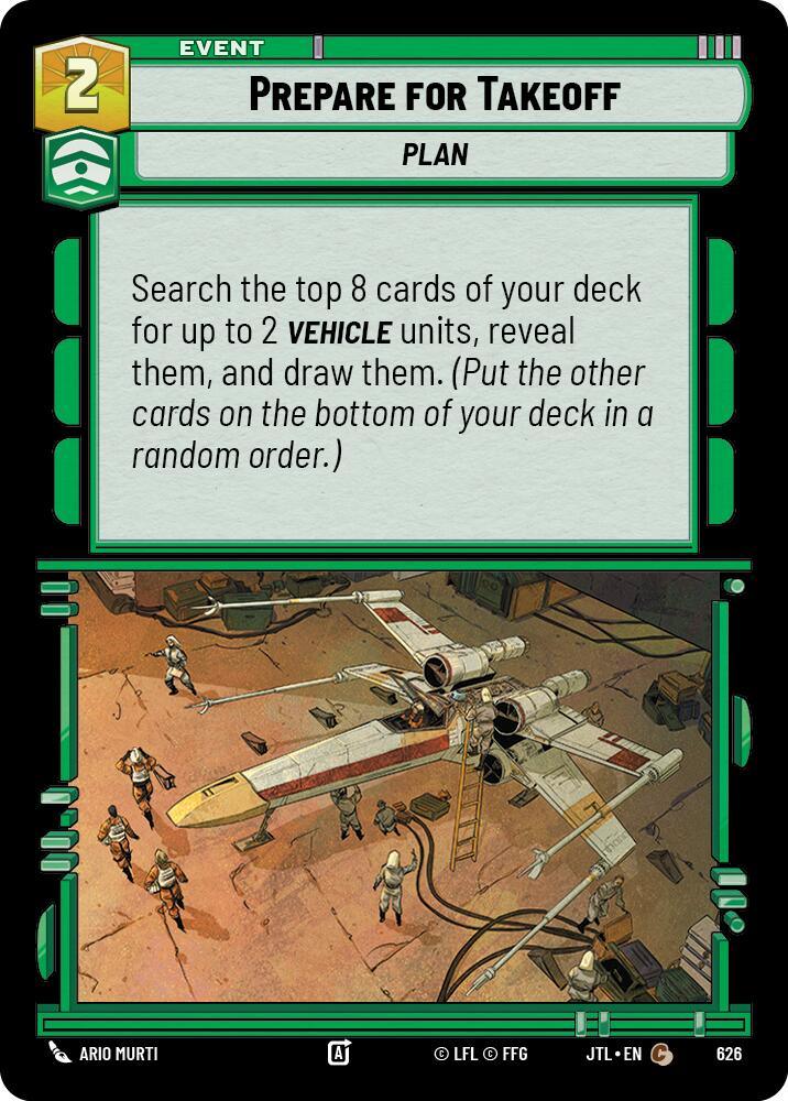Prepare for Takeoff (Foil) (626) [Jump to Lightspeed] (ONLINE ORDER ONLY)
