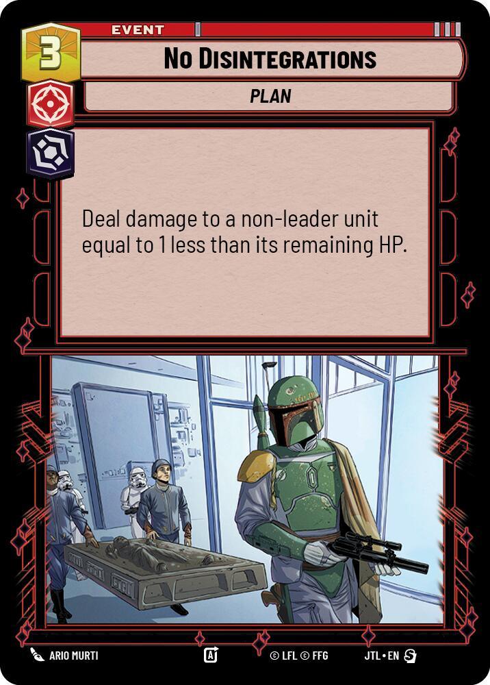 No Disintegrations (Foil) (642) [Jump to Lightspeed] (ONLINE ORDER ONLY)