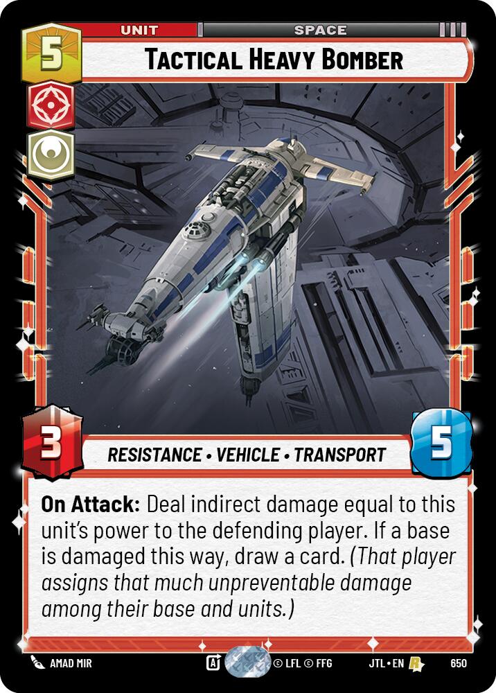 Tactical Heavy Bomber (650) (650) [Jump to Lightspeed]