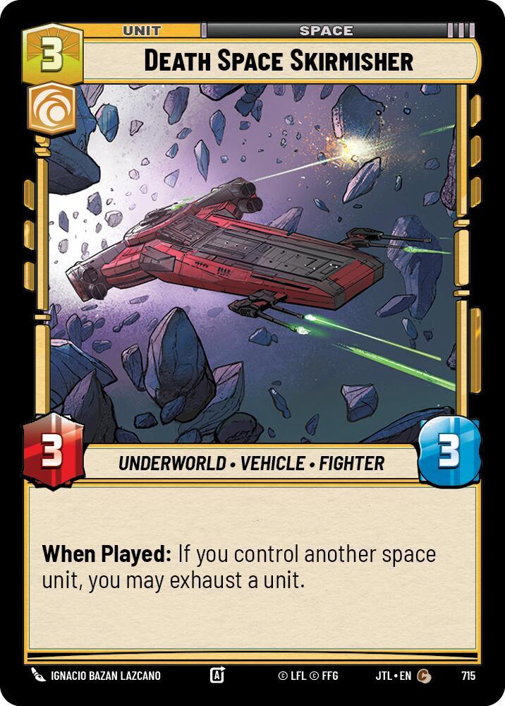 Death Space Skirmisher (Foil) (715) [Jump to Lightspeed] (ONLINE ORDER ONLY)