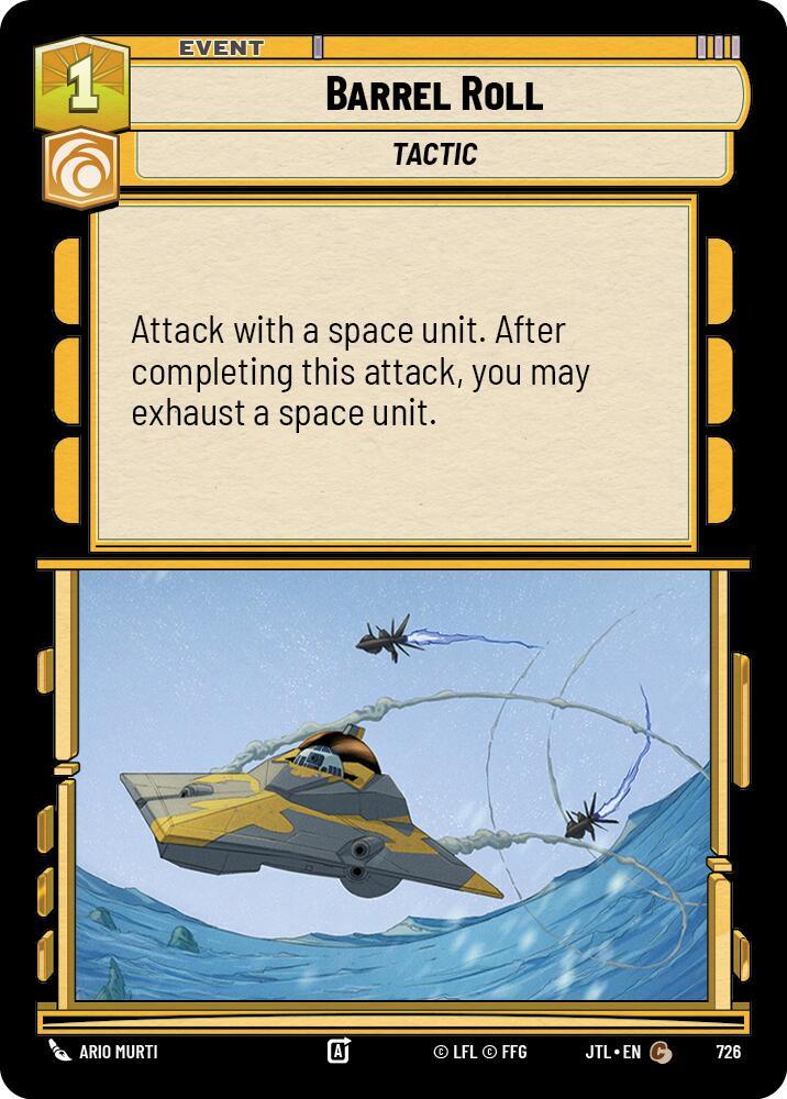 Barrel Roll (Foil) (726) [Jump to Lightspeed] (ONLINE ORDER ONLY)