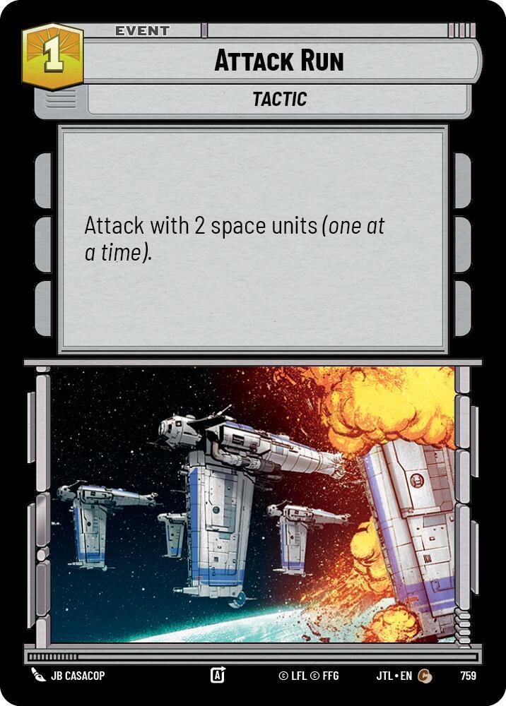 Attack Run (Foil) (759) [Jump to Lightspeed] (ONLINE ORDER ONLY)