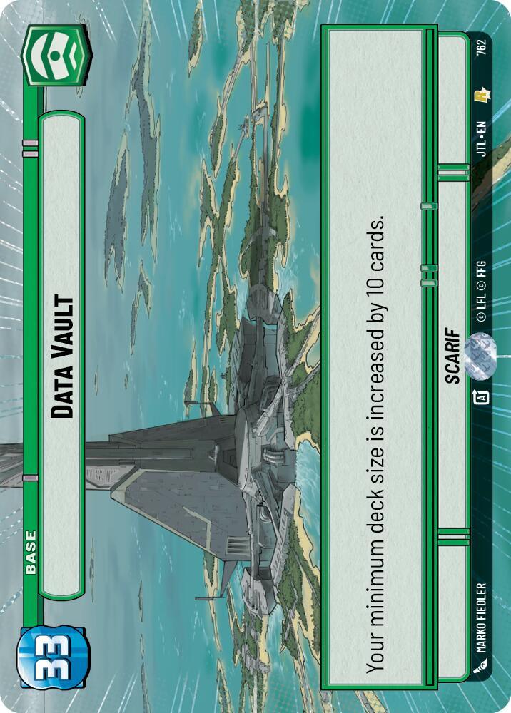 Data Vault (Hyperspace Foil) (762) [Jump to Lightspeed] (ONLINE ORDER ONLY)