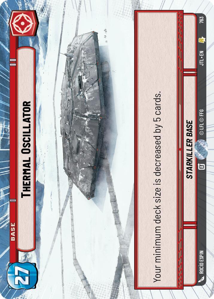 Thermal Oscillator (Hyperspace Foil) (763) [Jump to Lightspeed] (ONLINE ORDER ONLY)