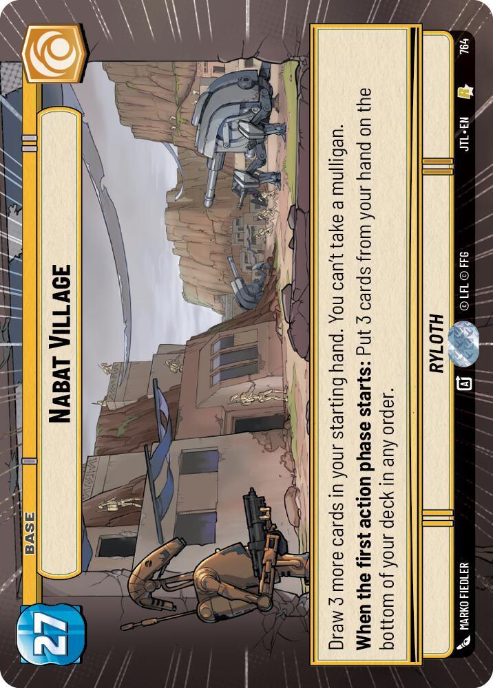 Nabat Village (Hyperspace Foil) (764) [Jump to Lightspeed] (ONLINE ORDER ONLY)