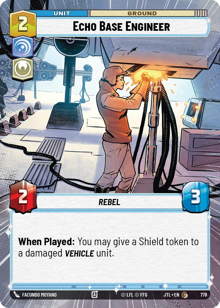 Echo Base Engineer (Hyperspace Foil) (778) [Jump to Lightspeed] (ONLINE ORDER ONLY)