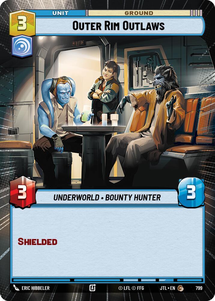Outer Rim Outlaws (Hyperspace Foil) (799) [Jump to Lightspeed] (ONLINE ORDER ONLY)