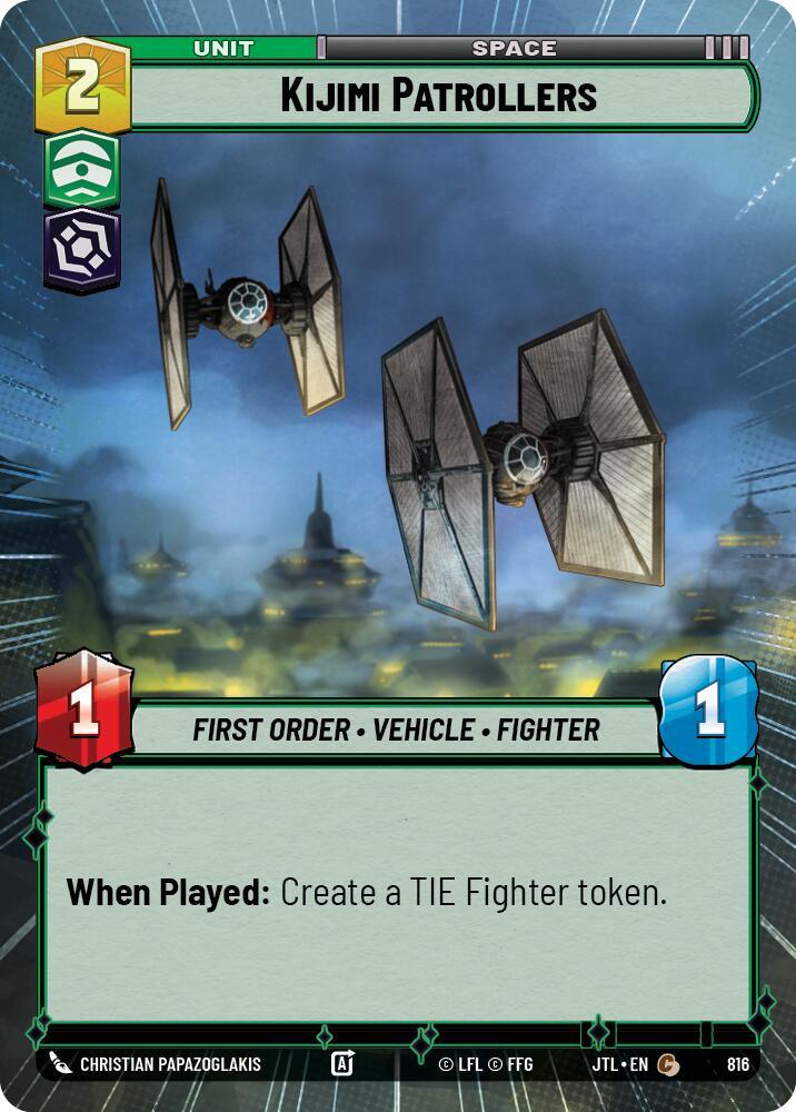 Kijimi Patrollers (Hyperspace Foil) (816) [Jump to Lightspeed] (ONLINE ORDER ONLY)