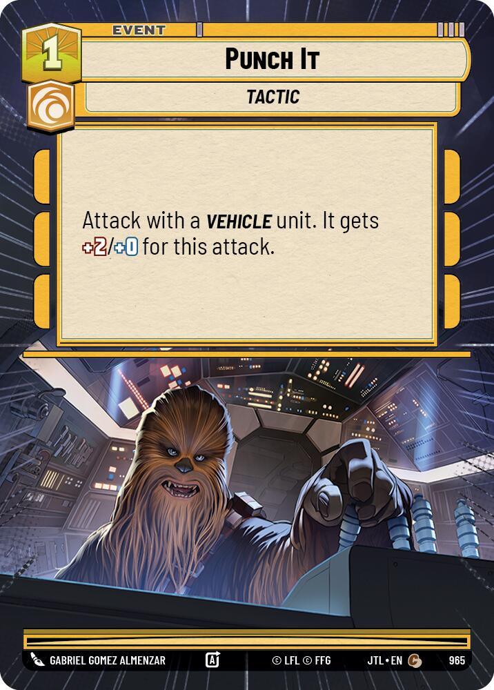 Punch It (Hyperspace Foil) (965) [Jump to Lightspeed] (ONLINE ORDER ONLY)