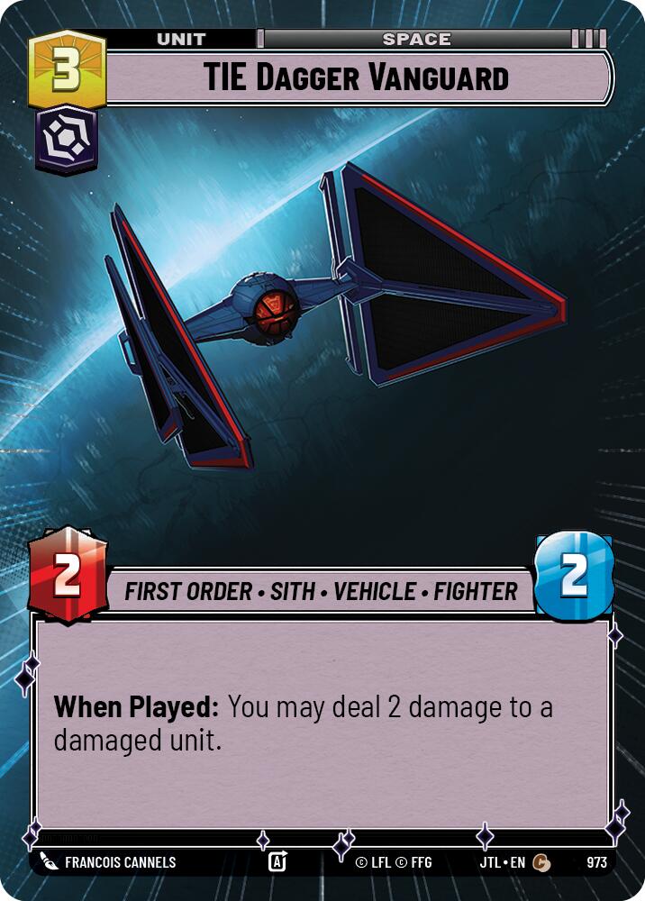 TIE Dagger Vanguard (973) (Hyperspace Foil) (973) [Jump to Lightspeed]