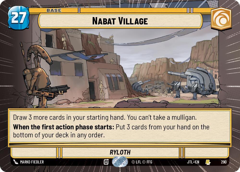 Nabat Village (Hyperspace) (290) [Jump to Lightspeed] (ONLINE ORDER ONLY)