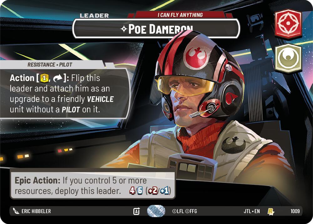 Poe Dameron - I Can Fly Anything (Showcase) (1009) [Jump to Lightspeed] (ONLINE ORDER ONLY)