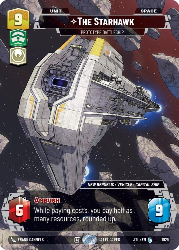 The Starhawk - Prototype Battleship (1029) (Prestige) (1029) [Jump to Lightspeed]