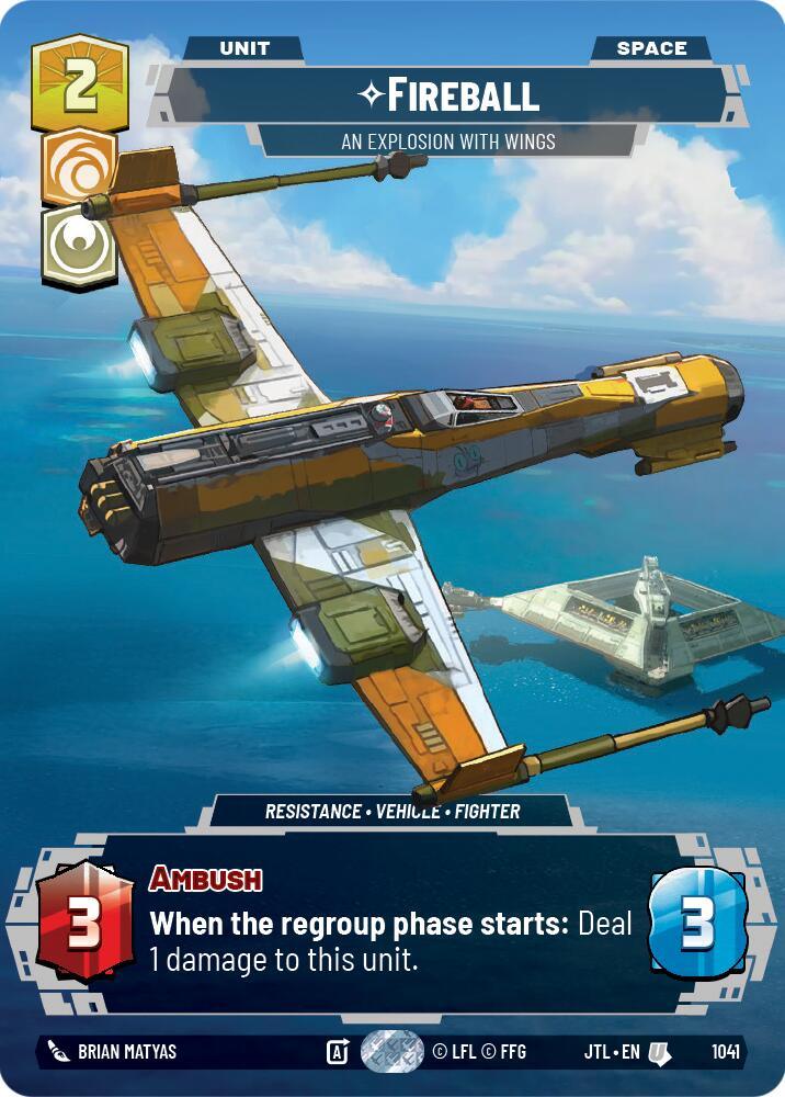 Fireball - An Explosion With Wings (Prestige) (1041) [Jump to Lightspeed] (ONLINE ORDER ONLY)
