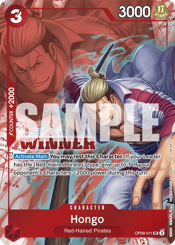 Hongo (Winner Pack 2025 Vol. 2) [One Piece Promotion Cards] (ONLINE ORDER ONLY)