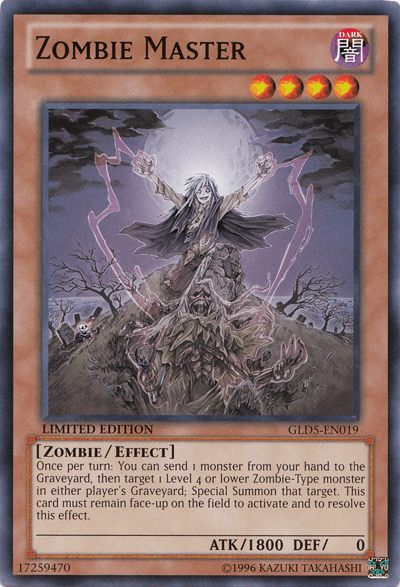 Zombie Master [GLD5-EN019] Common (ONLINE ORDER ONLY)