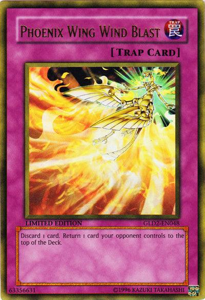 Phoenix Wing Wind Blast [GLD2-EN048] Ultra Rare (ONLINE ORDER ONLY)