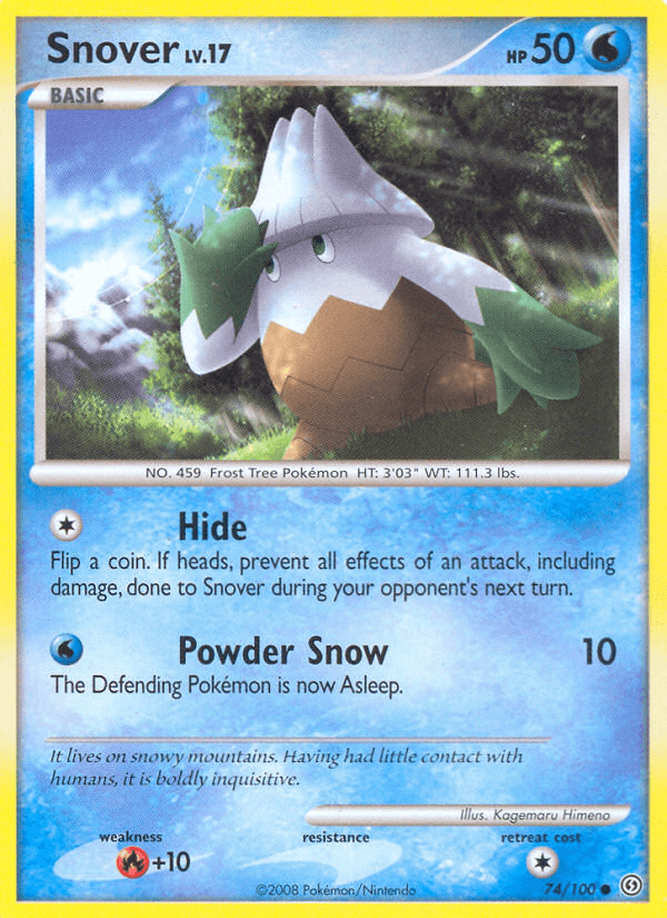 Snover (74/100) [Diamond & Pearl: Stormfront] (Online Only)
