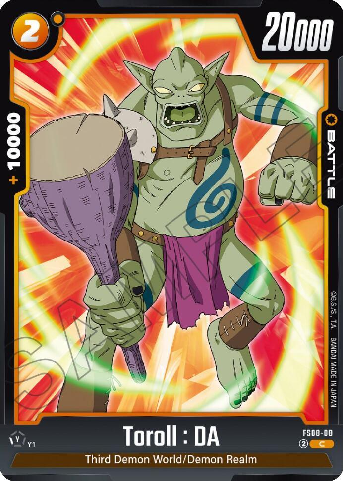 Toroll : DA [Starter Deck: Vegeta (Mini) Super] (ONLINE ORDER ONLY)