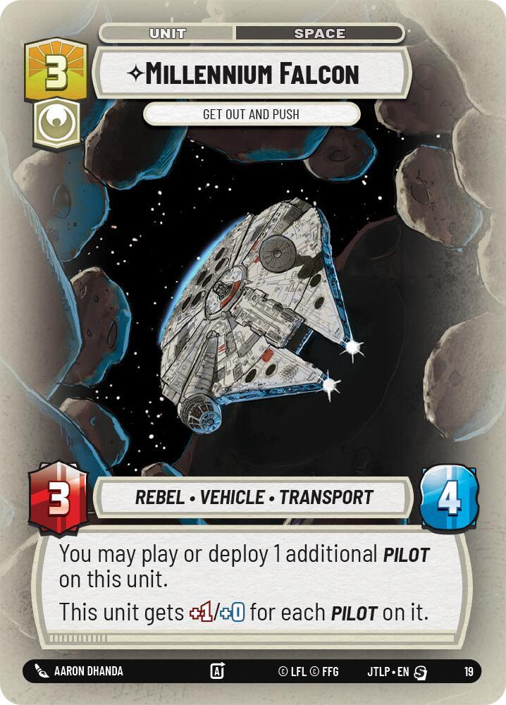 Millennium Falcon - Get Out And Push (19) [Jump to Lightspeed: Weekly Play] (ONLINE ORDER ONLY)