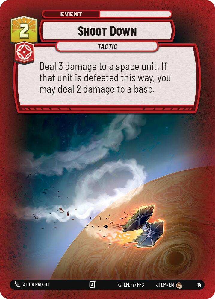 Shoot Down (14) [Jump to Lightspeed: Weekly Play] (ONLINE ORDER ONLY)