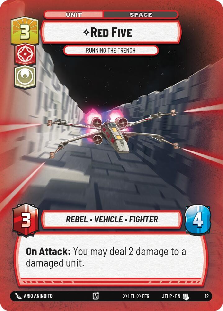 Red Five - Running the Trench (12) [Jump to Lightspeed: Weekly Play] (ONLINE ORDER ONLY)