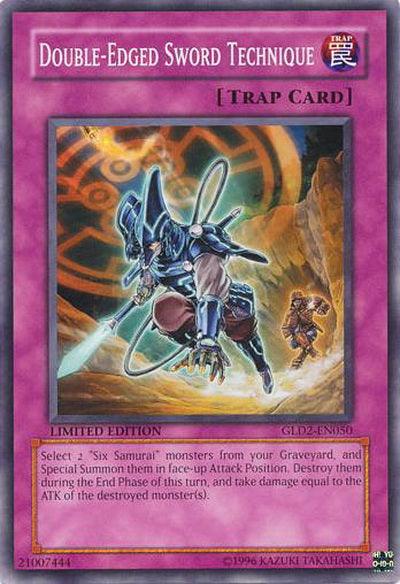 Double-Edged Sword Technique [GLD2-EN050] Common (ONLINE ORDER ONLY)