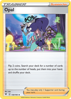 Opal (158/185) [Sword & Shield: Vivid Voltage] (Online Only)