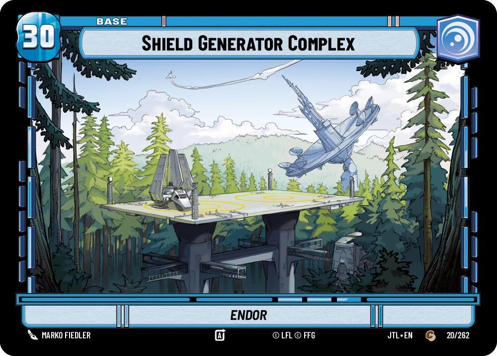 Shield Generator Complex // Shield (020/262 // T04/T04) [Jump to Lightspeed] (ONLINE ORDER ONLY)