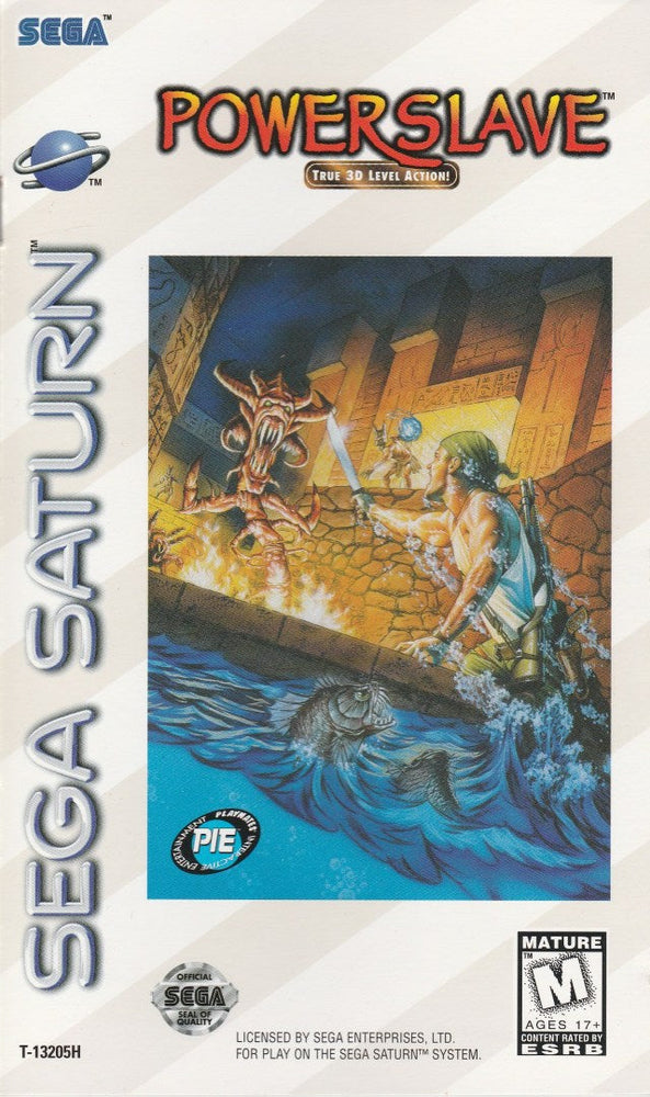 PowerSlave (Sega Saturn) (ONLINE ORDER ONLY)