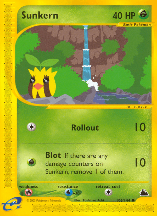 Sunkern (106/144) [Skyridge] (Online Only)
