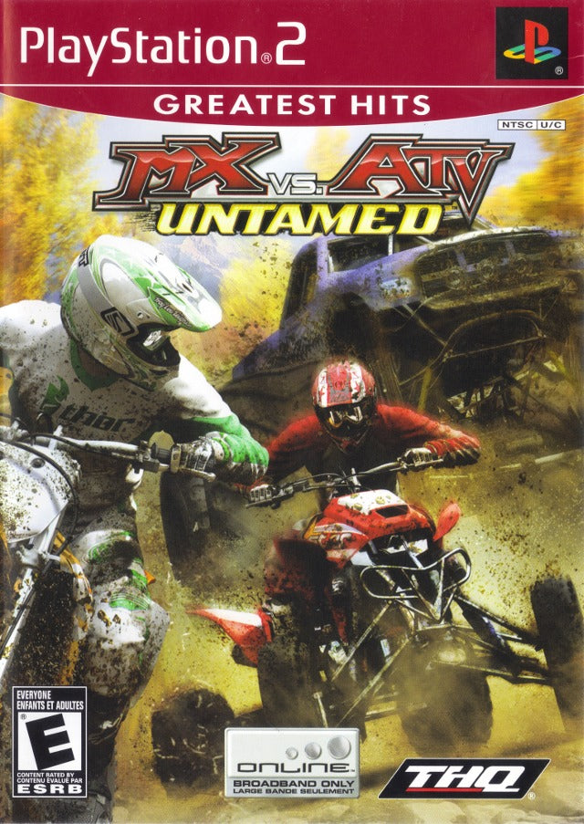MX vs ATV Untamed (Greatest Hits) (Playstation 2) (Online Only)