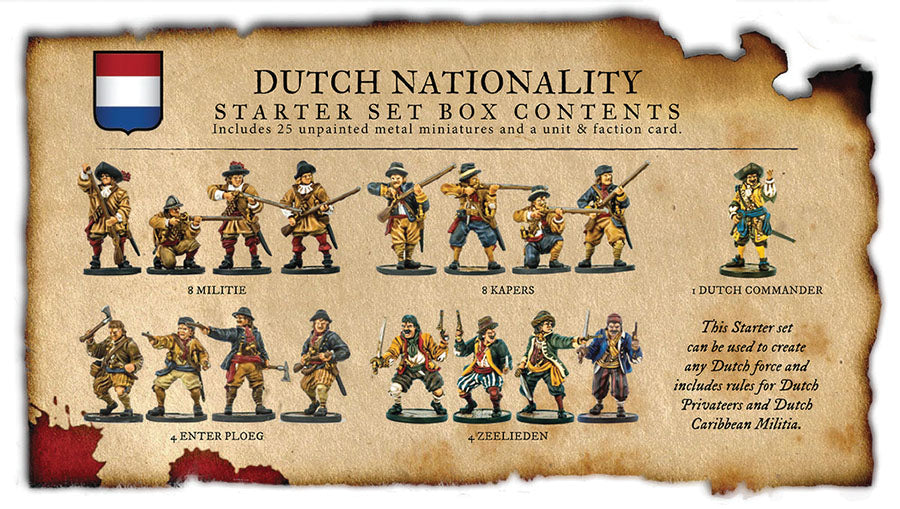 Blood & Plunder: Dutch Nationality Set (ONLINE ORDER ONLY)
