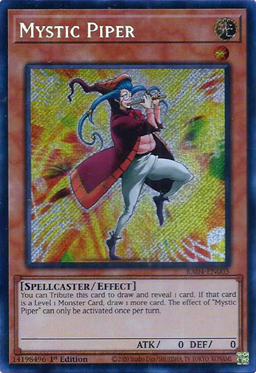 Mystic Piper [RA04-EN005] Secret Rare